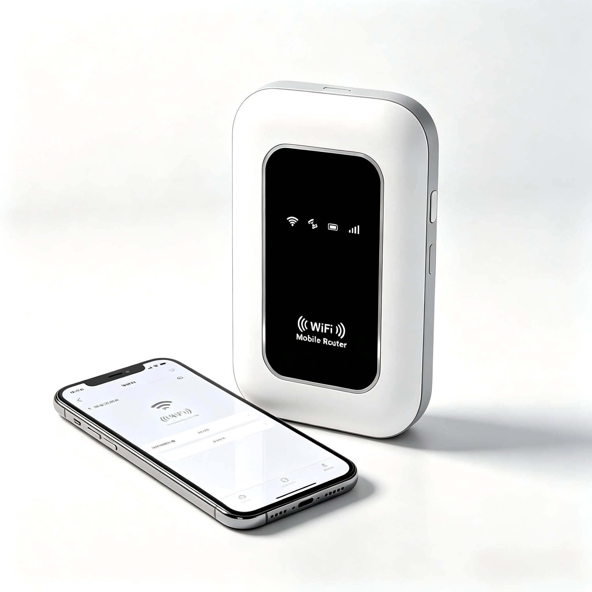 Routeur WiFi Portable 4G/5G Débloqué, Compatible avec la Plupart des opérateurs européens, Prend en Charge jusqu'à 28 appareils, WiFi jusqu'à 300 Mbps pour Voyage, Camping et Voiture