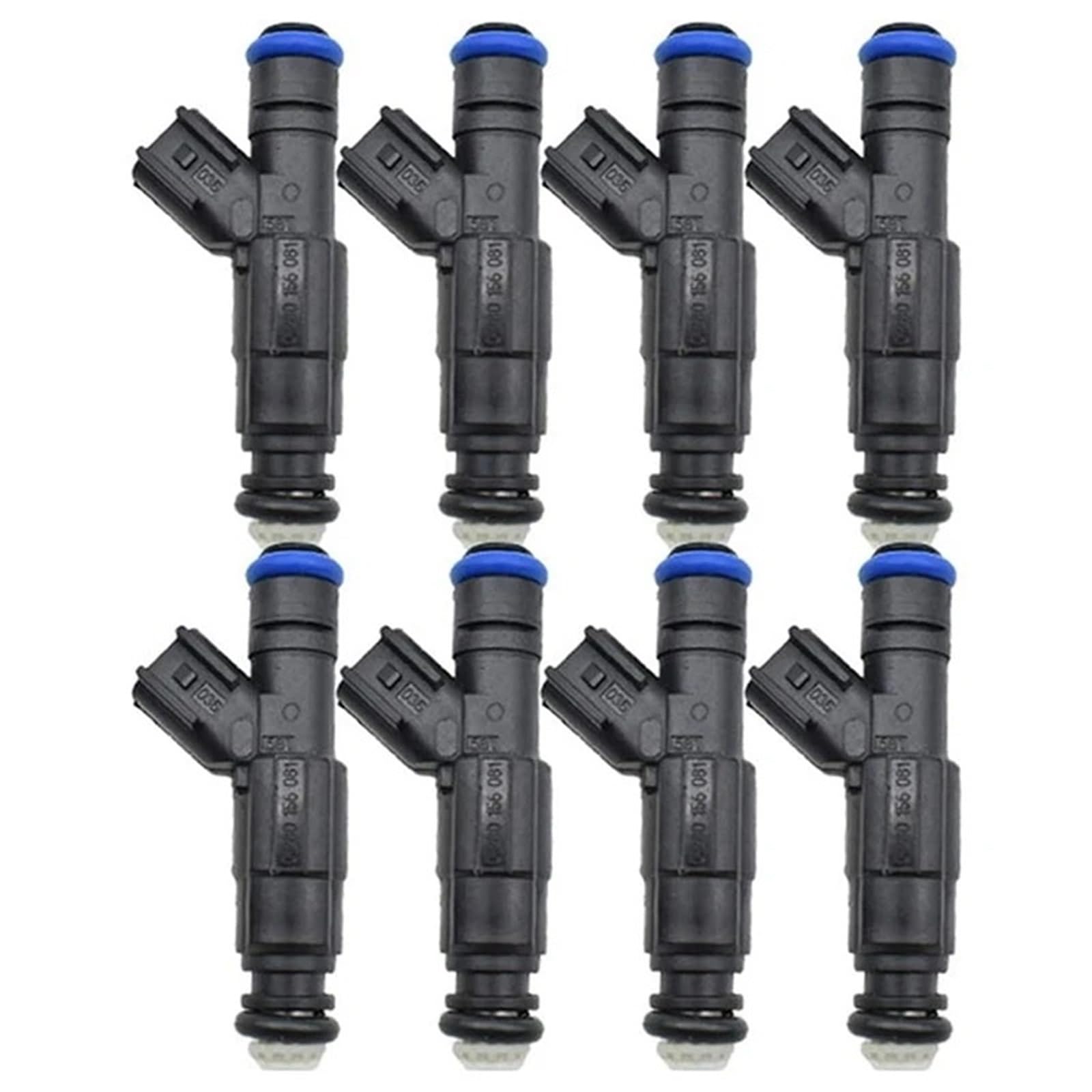 Fuel Injector for Marine for Mercruiser V8 350 5.0 4.3L 6.2L 0280156081 8Pcs Fuel Injector Nozzle