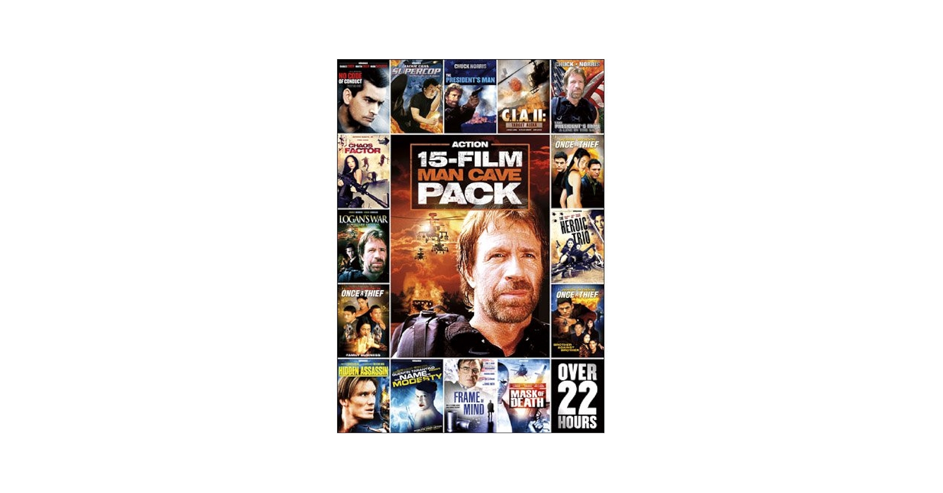 Amazon.com: 15-Film Man Cave Action Pack V.1 : Charlie Sheen