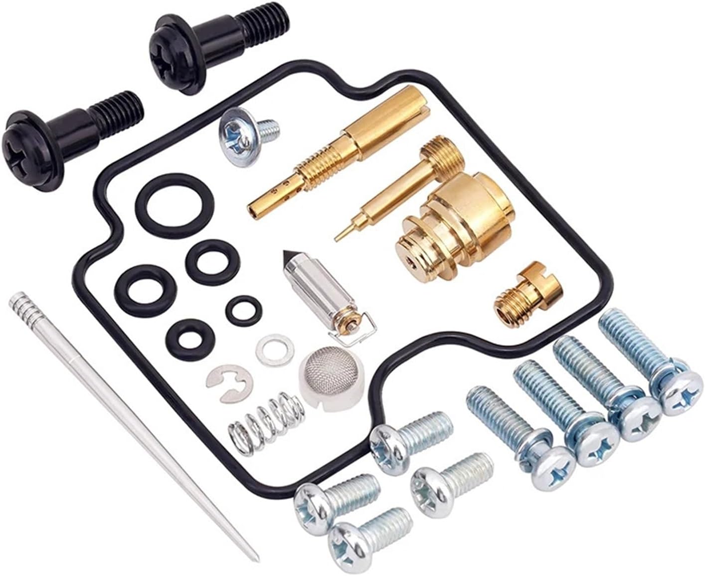 1/2/4 Sets Motorcyclce Carburetor Rebuild Repair Tool Kit Fit For XVS11 XVS1100 XVS11A XVS1100A XVS11AT(2 sets)