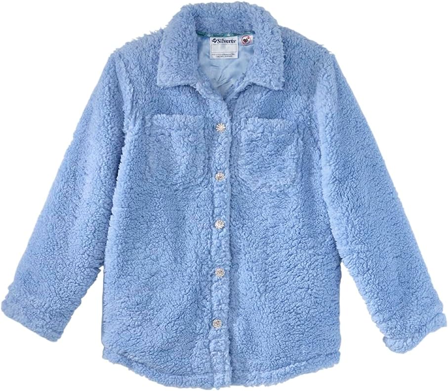 Silvert's Adaptive Clothing & Footwear Women's Front Shacket with Magnetic Buttons