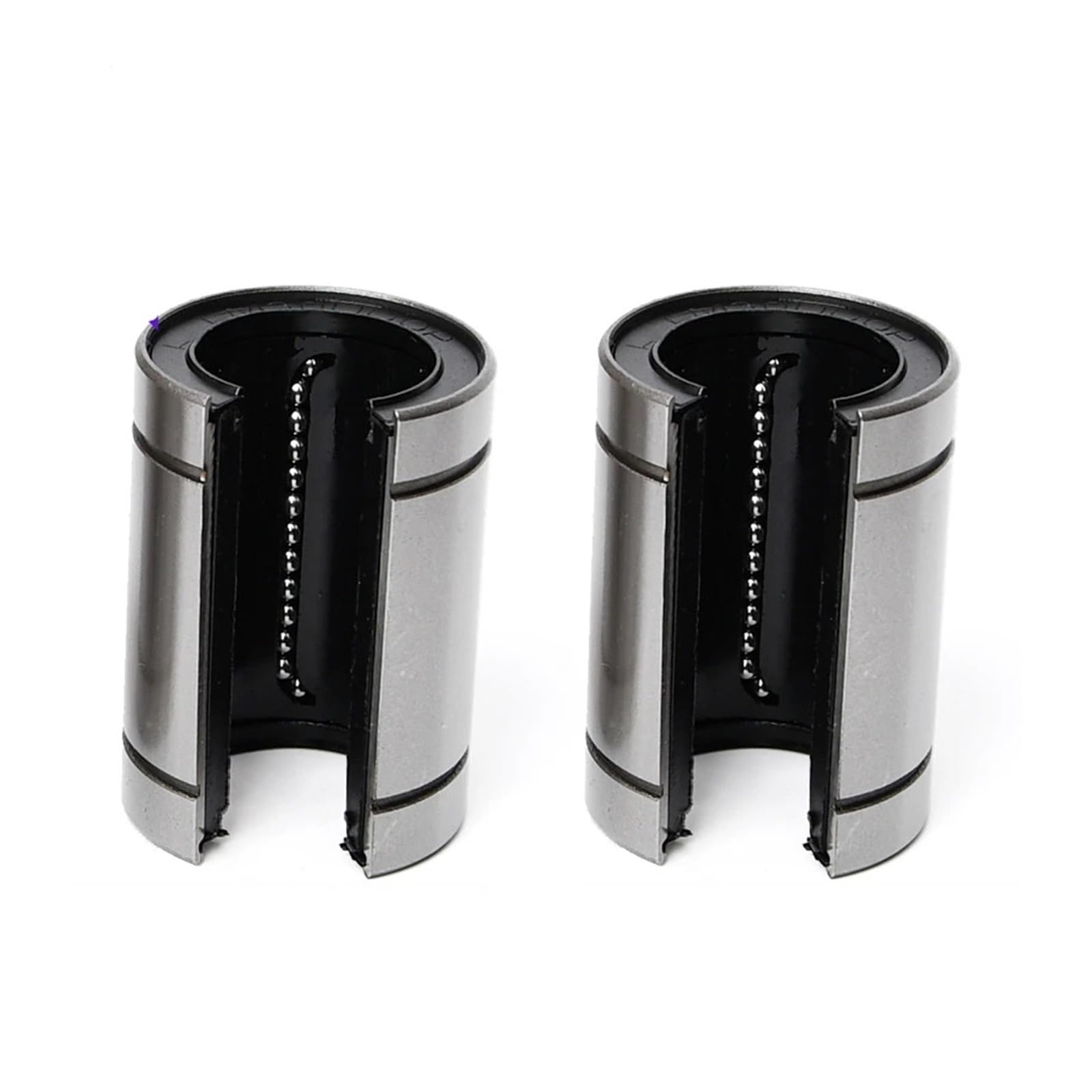 XRKJKQIDG 4pcs Opening Linear Motion Bearing LM10UU-OP LM12UU-OP LM13UU-OP LM16UU-OP LM20UU-OP LM25UU-OP LM30UU-OP 35UU-OP(LM10UU-OP 10X19X29mm)