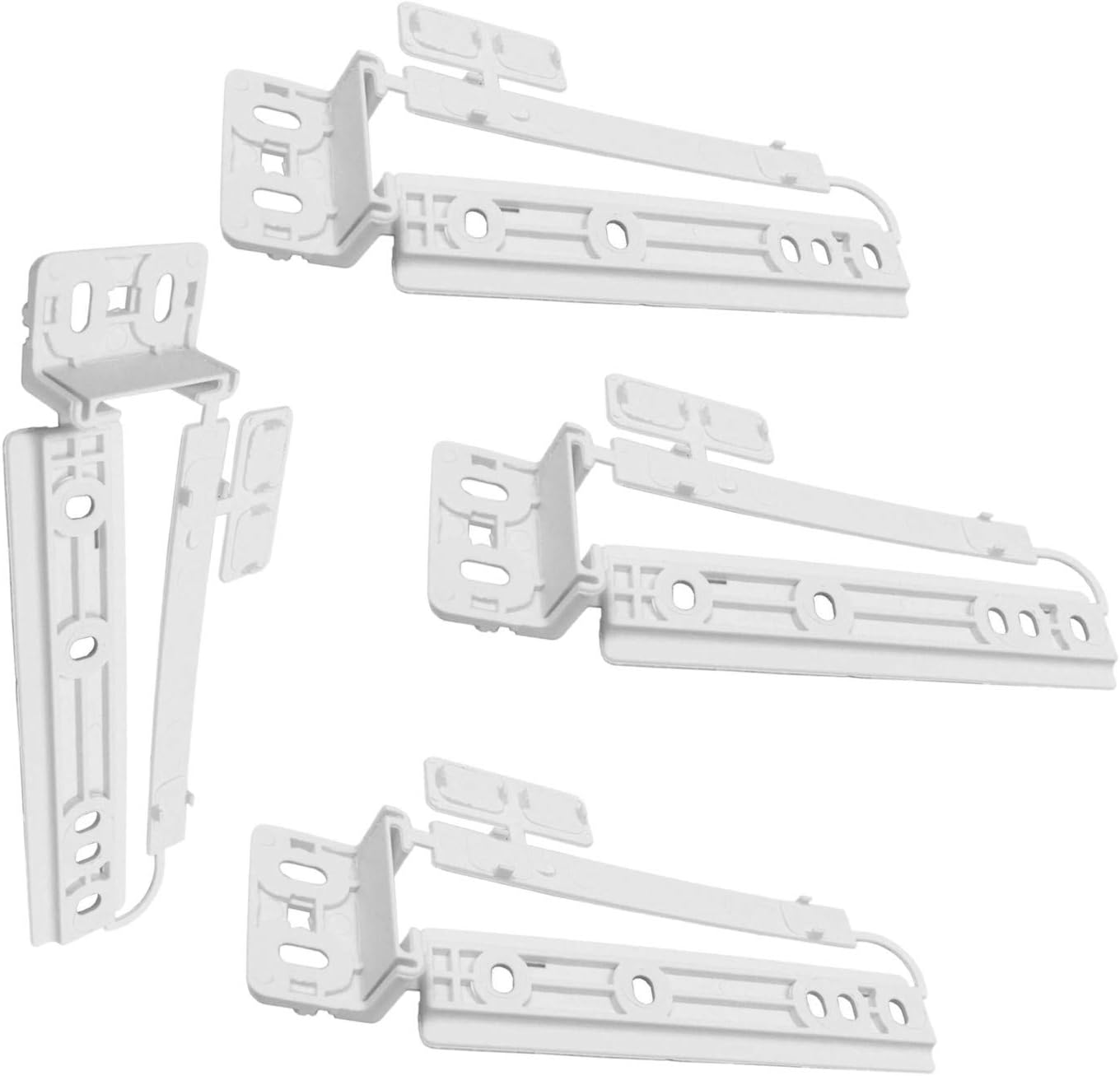 UTIZ Integrated Fridge Door Slide Mounting Universal Bracket Fixing Kit Pack of 4