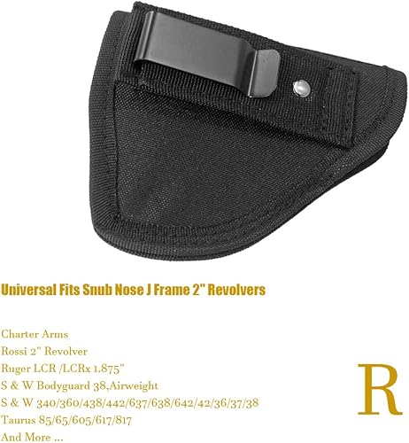 Miniatura 9 de Funda interior de la cintura para funda oculta para pistola de transporte oculto para mini pistolas compactas compactas de tamaño completo,