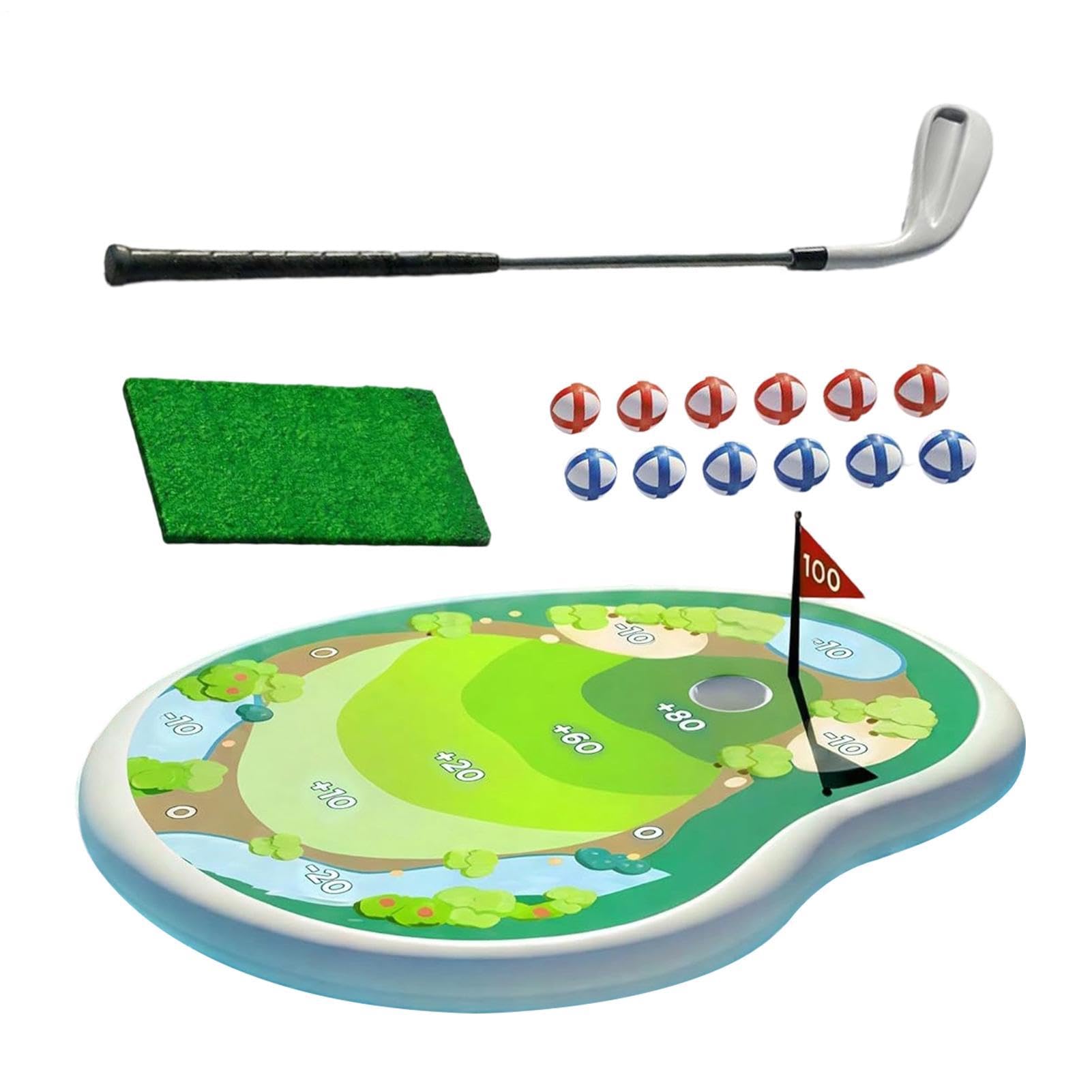 Jeux de Piscine | de Golf Flottante en PVC Réglable,Jeux de Golf dans la Piscine,pour, garçons, Filles, Maison, extérieur, lac, rivière, Plage,
