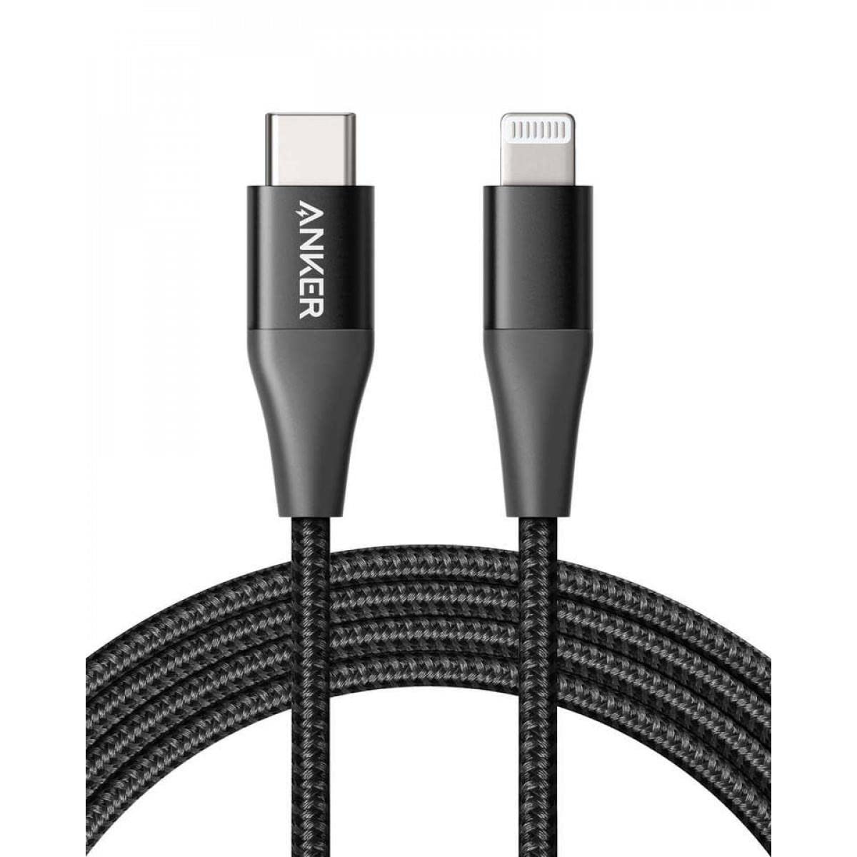 AnkerCABLE POWERLINE+II USB-C LIGHTNING 1,8M NOIR