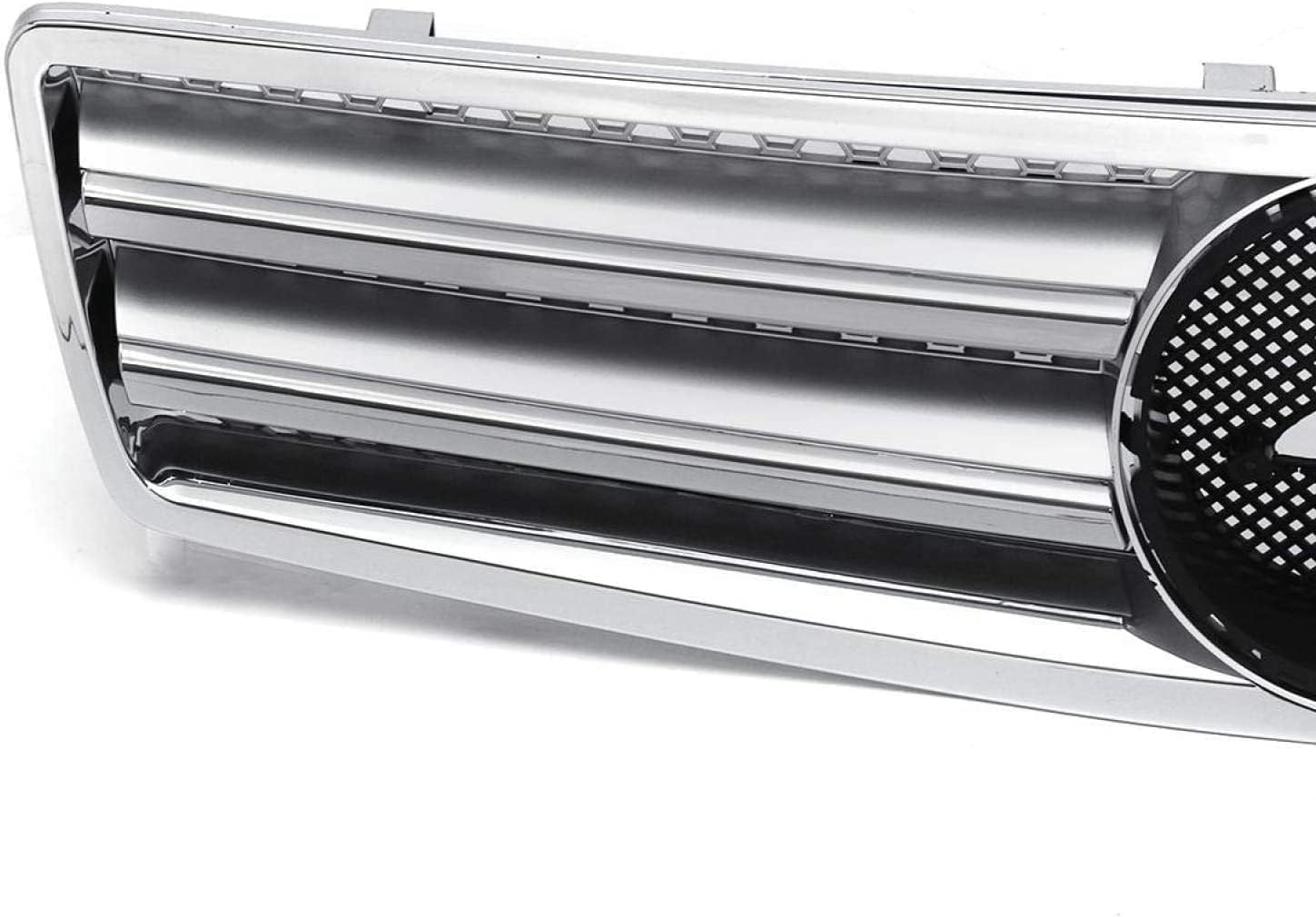 TUBIC Spoiler Anteriore per Auto per Mercedes Benz SL-Class W129 R129 SL280 300 320 500 600 1990-2002 Anteriore Spoiler Diffusore Protezione Dell'auto Frontali Spoiler Lip Kit Corpo,Silver