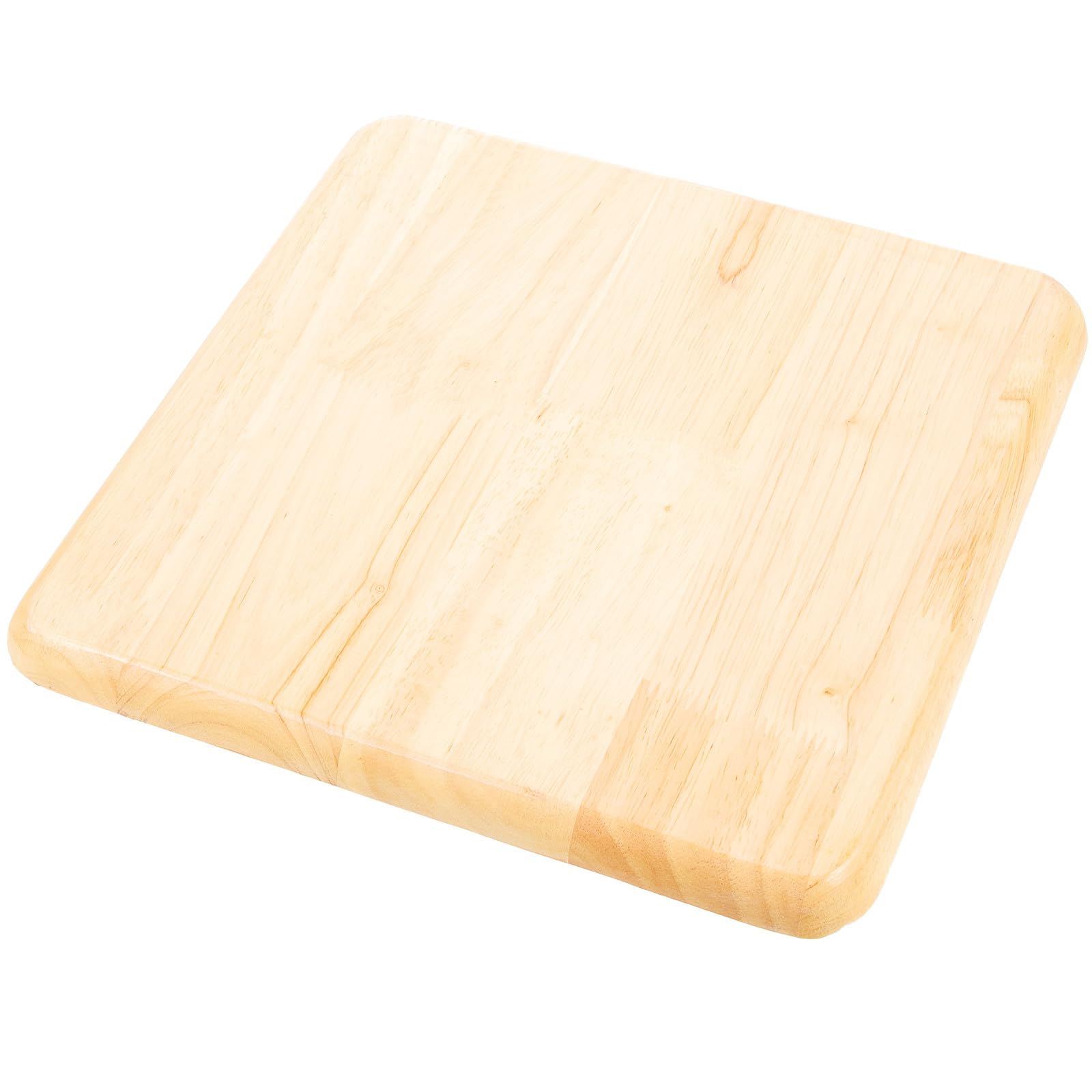 Siège de Tabouret Carré en Bois Kaki de Rechange Solide pour Assise Maison