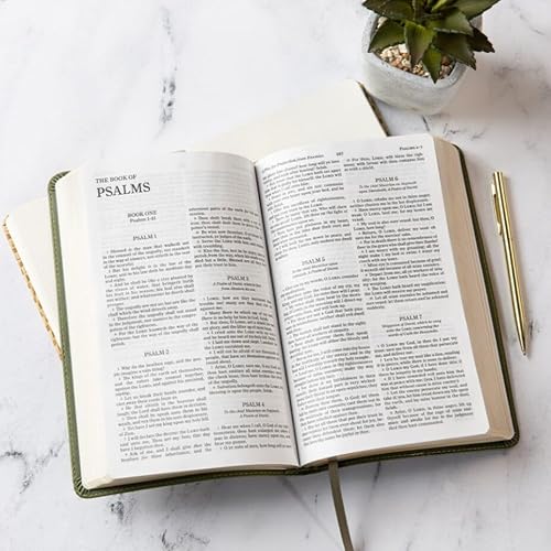 KJV Thinline Bible, Olive Leathertouch: King James Version, Olive, Leathertouch, Thinline