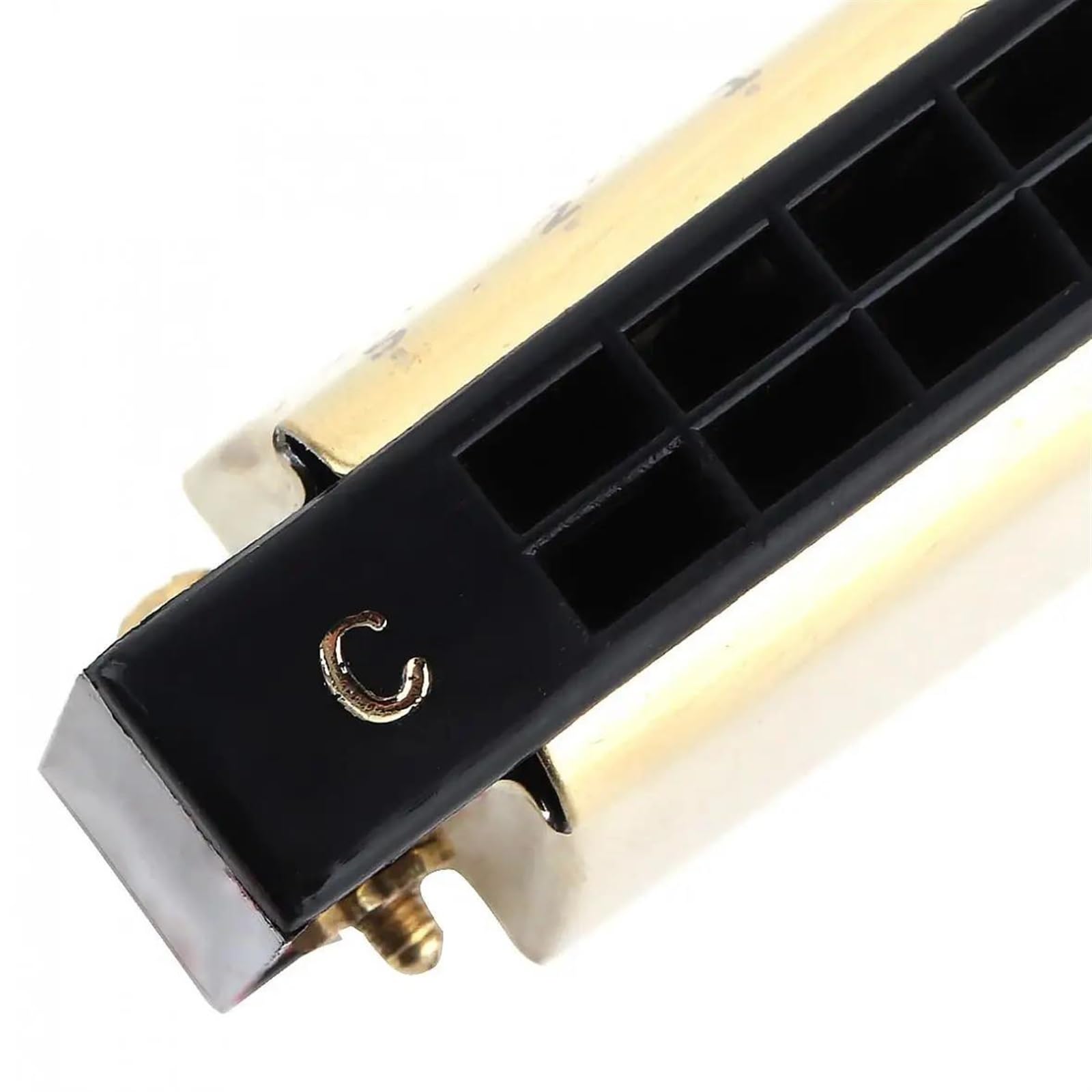 armonica a bocca Strumenti Musicali Per Armonica A Bocca Per Arpa In Oro 24 Fori 8K Titanio Armonica Tremolo Chiave Tono C