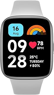 Xiaomi Redmi Watch 3 Active - Montre Connectée avec Suivi de Santé et Activités, Écran HD, Étanche IP68, Gris