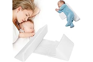 Baby Side Sleeper Wedge Adjustable: Ultimate Anti-Rollover Protection and Comfort for Nighttime Slumbers