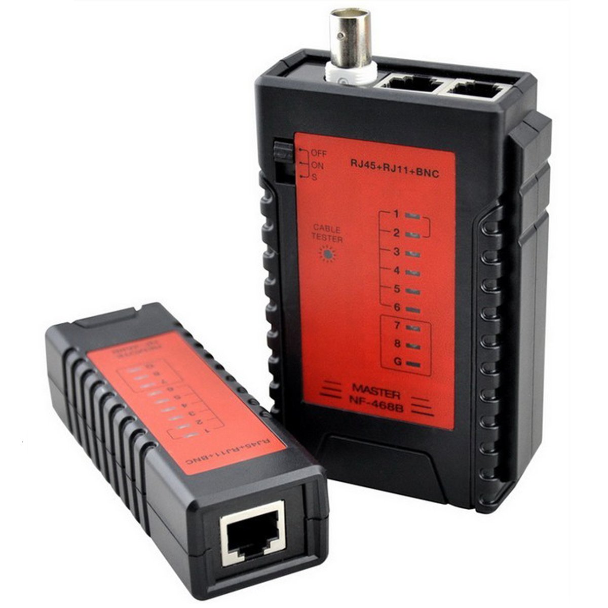 NOYAFA - Cable Tester Comprobador Medidor de cables de Red Teléfono ...