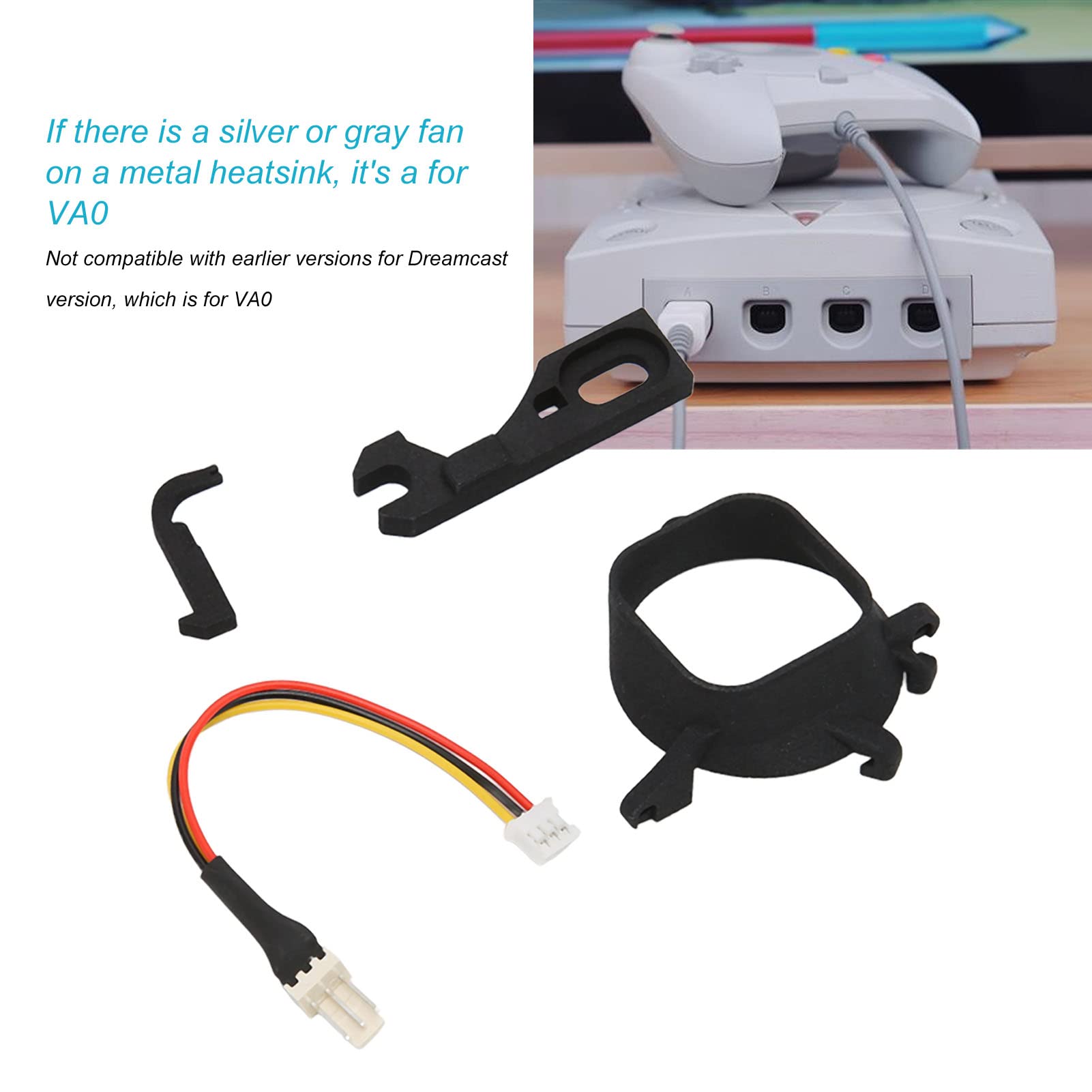 Amazon.co.jp: ドリームキャスト用 3D プリントコンソールファン