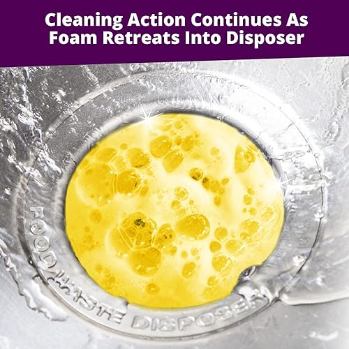 Miniatura 5 de Rejuvenate Limpiador de tuberías de eliminación de basura y drenaje, potente acción de espuma y elimina olores de eliminación de basura, paquetes de