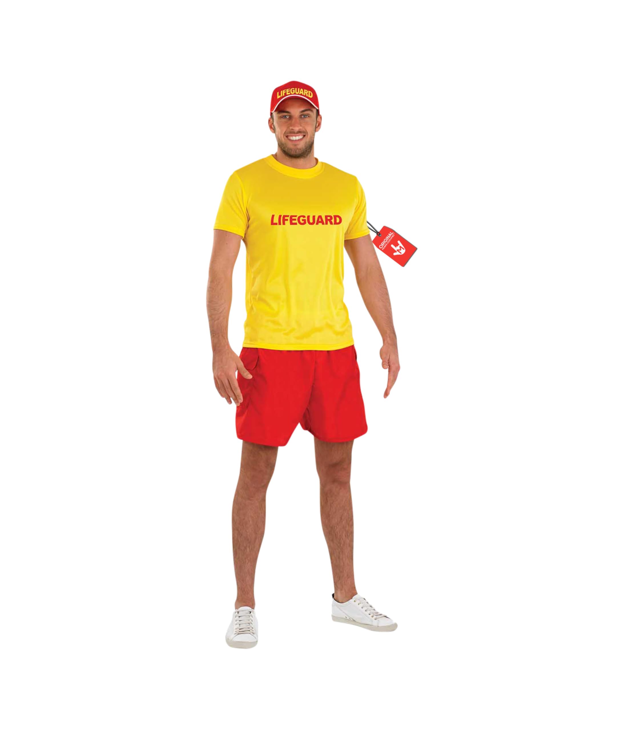 Fun Shack Disfraz Socorrista Hombre, Disfraz Playa Halloween Hombre