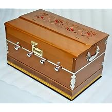 4 Stopper 32 keys Harmonium with Carry Bag Perfect for Travel and Performance