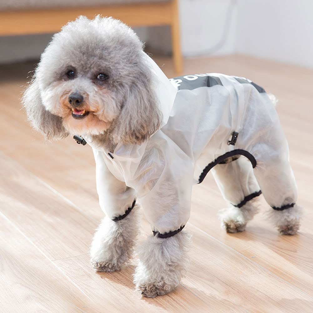 Manteaux imperméables pour Chiens Imperméable pour Chien avec Capuche et Sangle de Collier et Capuche, imperméable ultraléger Respirant 100% imperméable.(Color:1,Size:3XL)