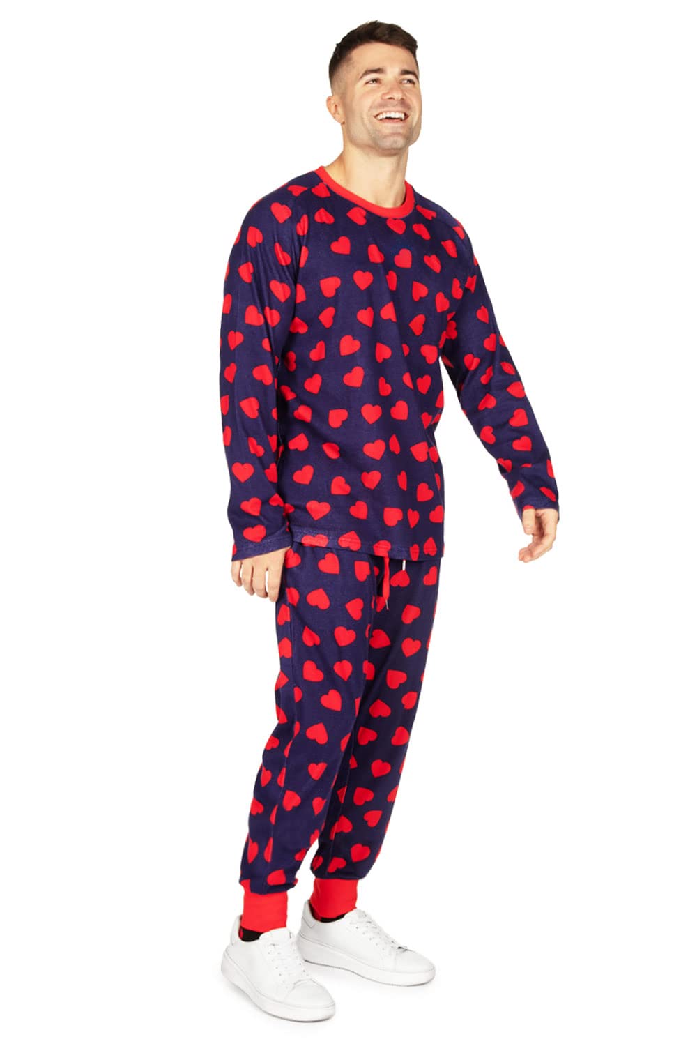 Tipsy Elves Valentines Day Pajama Sets for Adults - Matching Loungewear for Couples