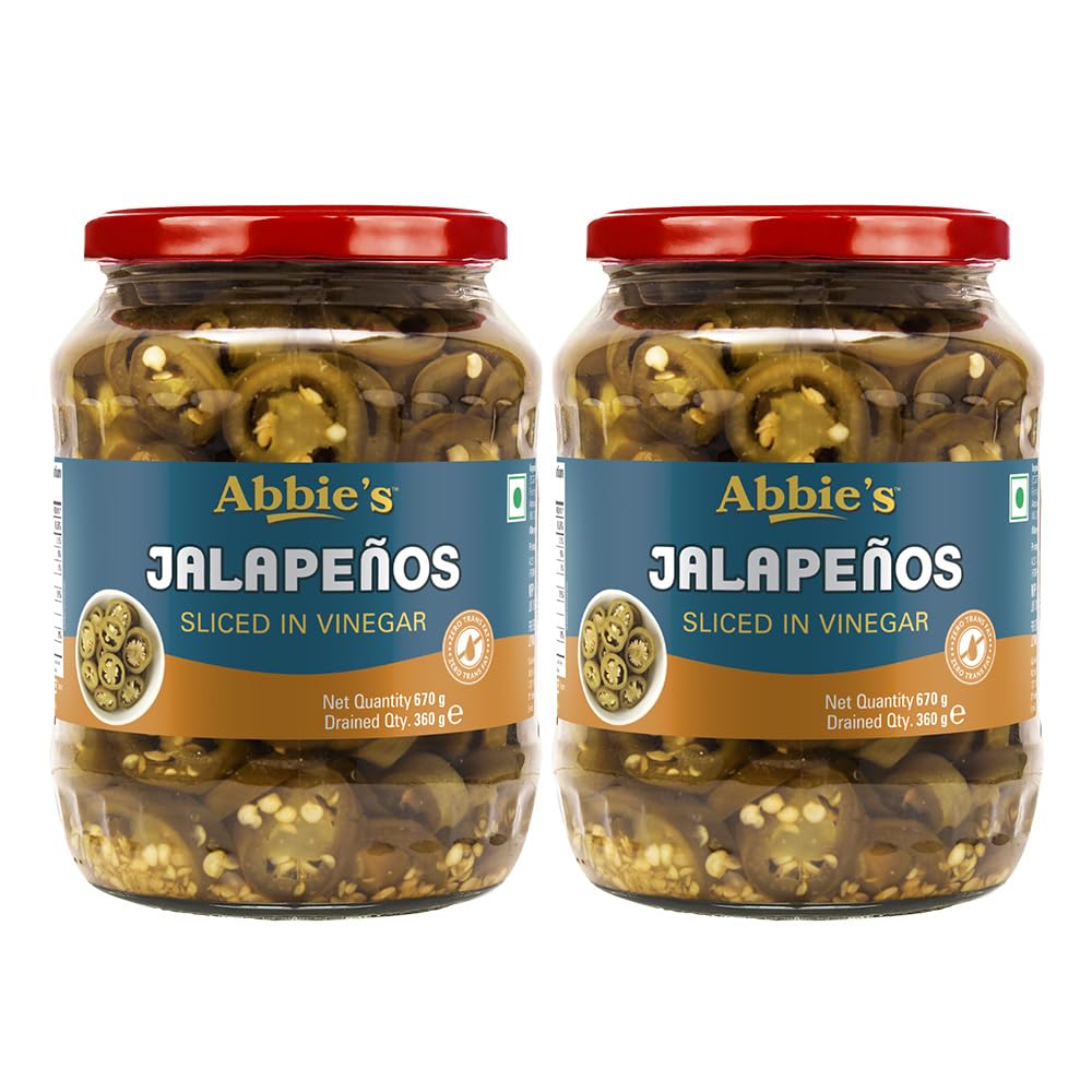 Abbie's Jalapeno Slice in Vinegar 1340 g (670 g X 2 units)