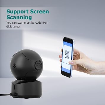 NetumScan Automatic Omnidirectional Desktop Barcode Scanner, Hands-Free USB Wired QR Barcode Reader, 1D 2D Bar Code Image Sensing for Supermarket, Retail Store, Warehouse, Bookstore Pos System NSA5