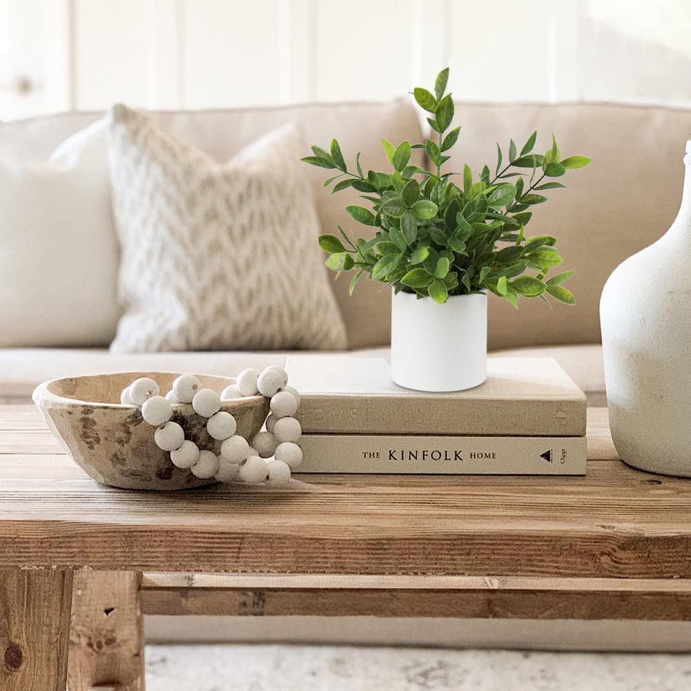 PLANTE ARTIFICIELLE EN Pot Fausse Plante Base Ronde Plante Simulée