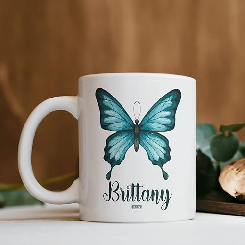 Vista 84 de CUBICER Taza de café de cerámica blanca personalizada, con nombre personalizado, divertidas tazas novedosas con refranes, onzas, regalos de Navidad