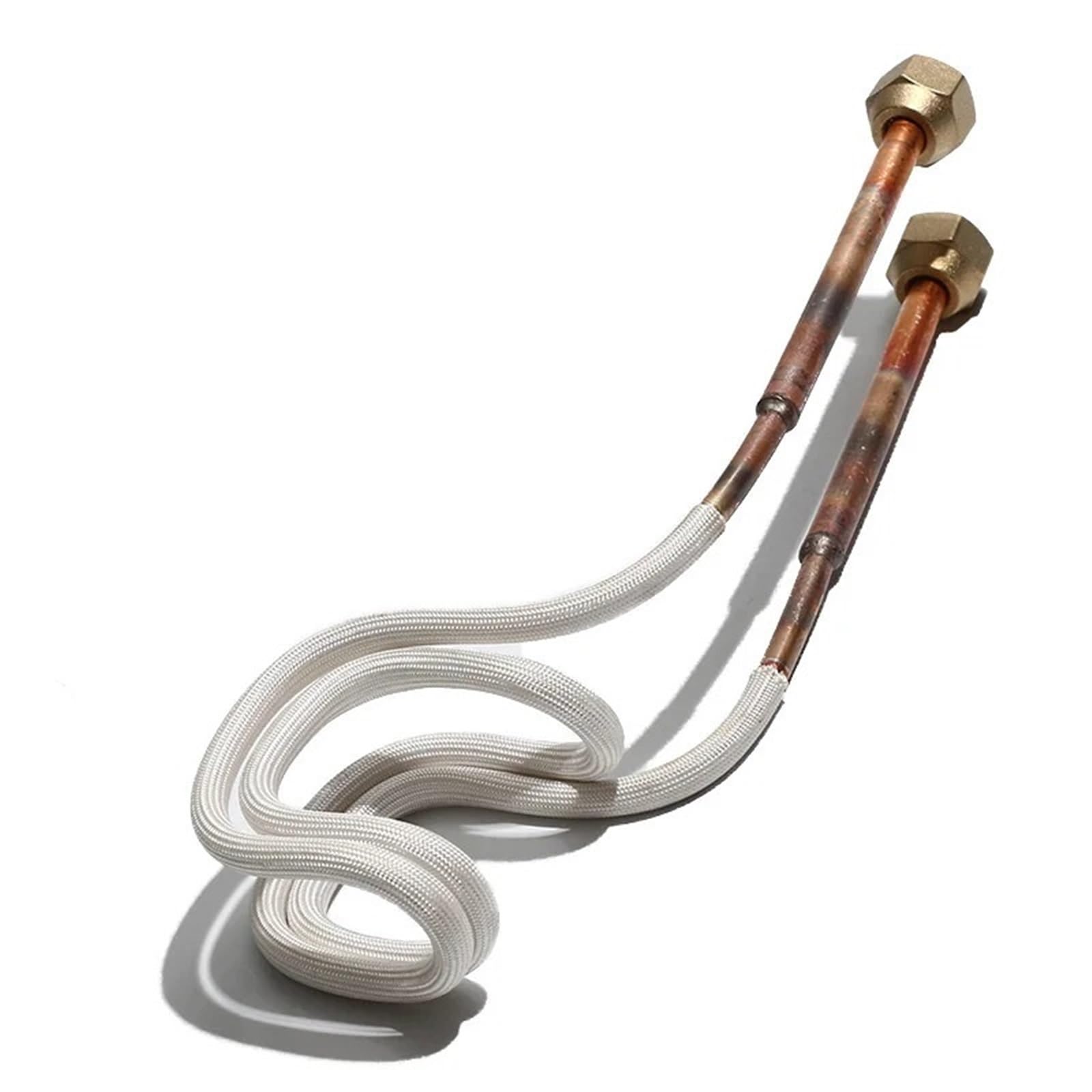 Tubo calentador de soldadura en forma U, tubo cobre 6mm/8mm, resistencia eléctrica, calefacción 150-200mm longitud, 1 Uds