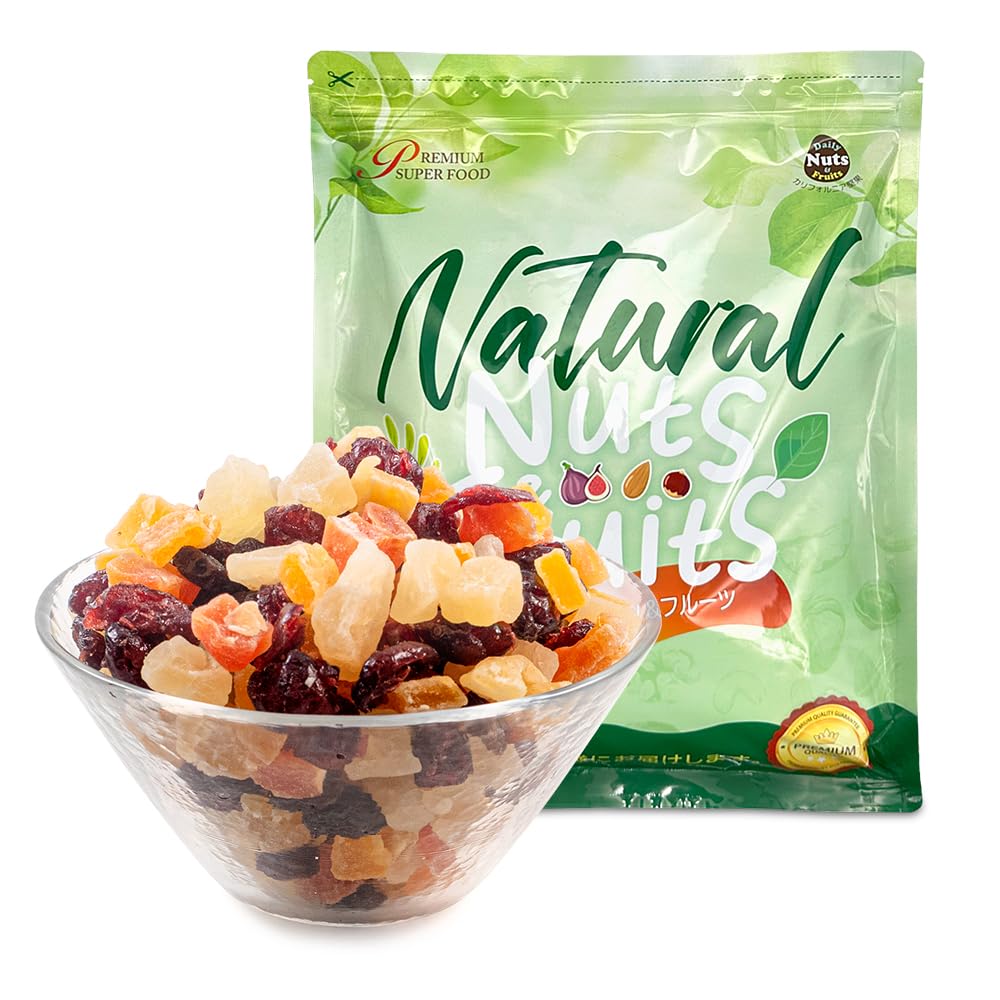 Amazon.co.jp: 5種のドライフルーツミックス 1kg ドライフルーツダイス