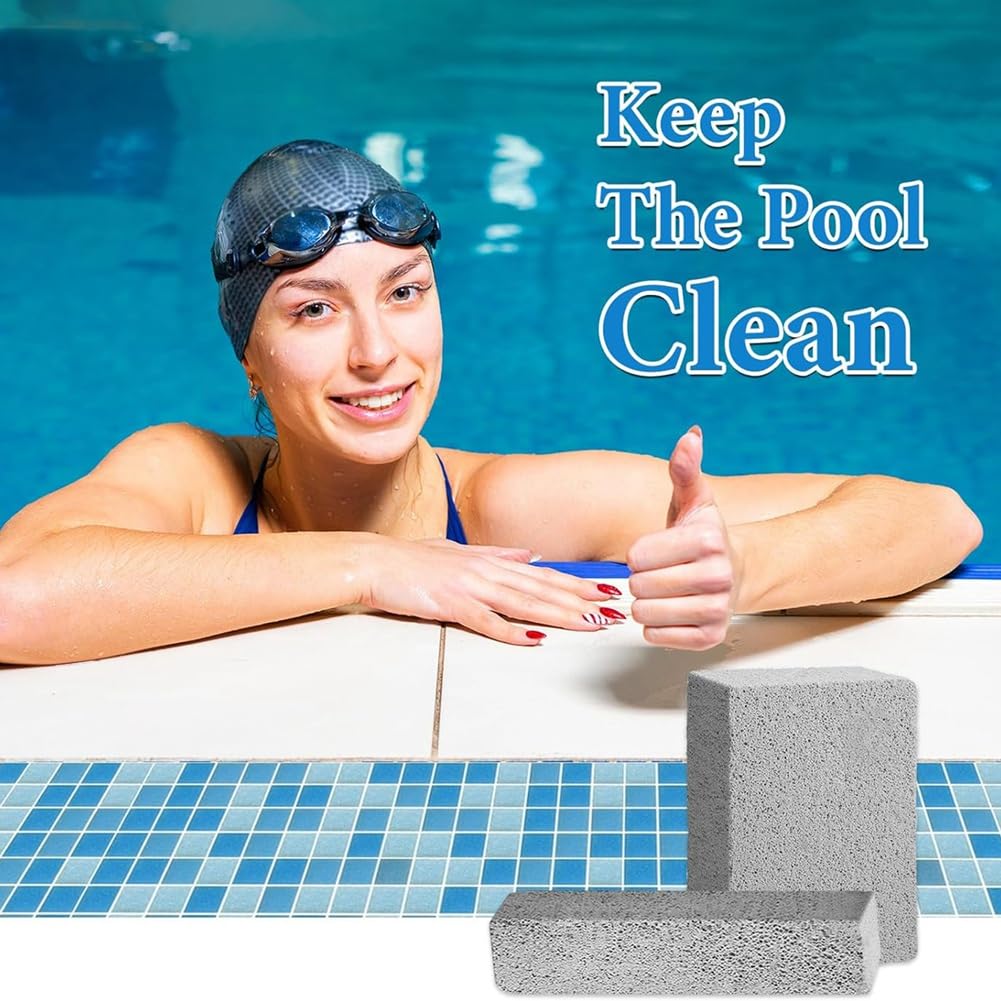 16 Pietre Pomice Per Piscina 2 Dimensioni – Pulizia Piastrelle, Rimozione Calcare, Ruggine E Macchie Per Piscina, Spa, Casa - 4