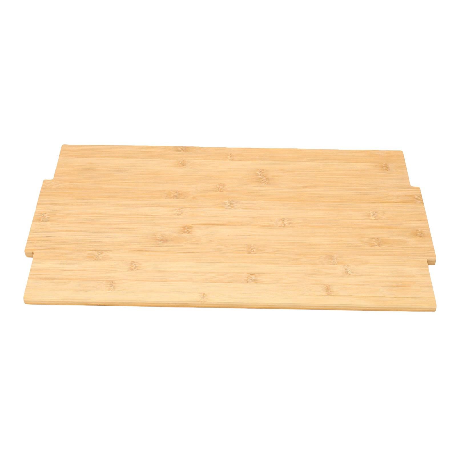 ASHATA Solid Wood Camping Table Top do Outdoor Dining Picnic (Square Edge)