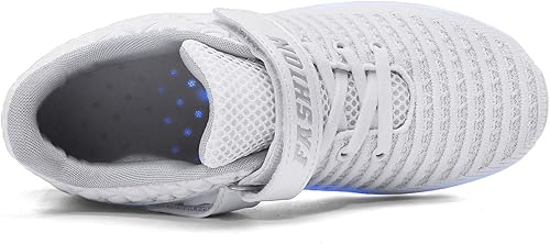 Miniatura 3 de Ehauuo Zapatos de ruedas para niños con luces recargables, zapatos retráctiles con luces LED intermitentes, zapatos de ruedas unisex para niñas,