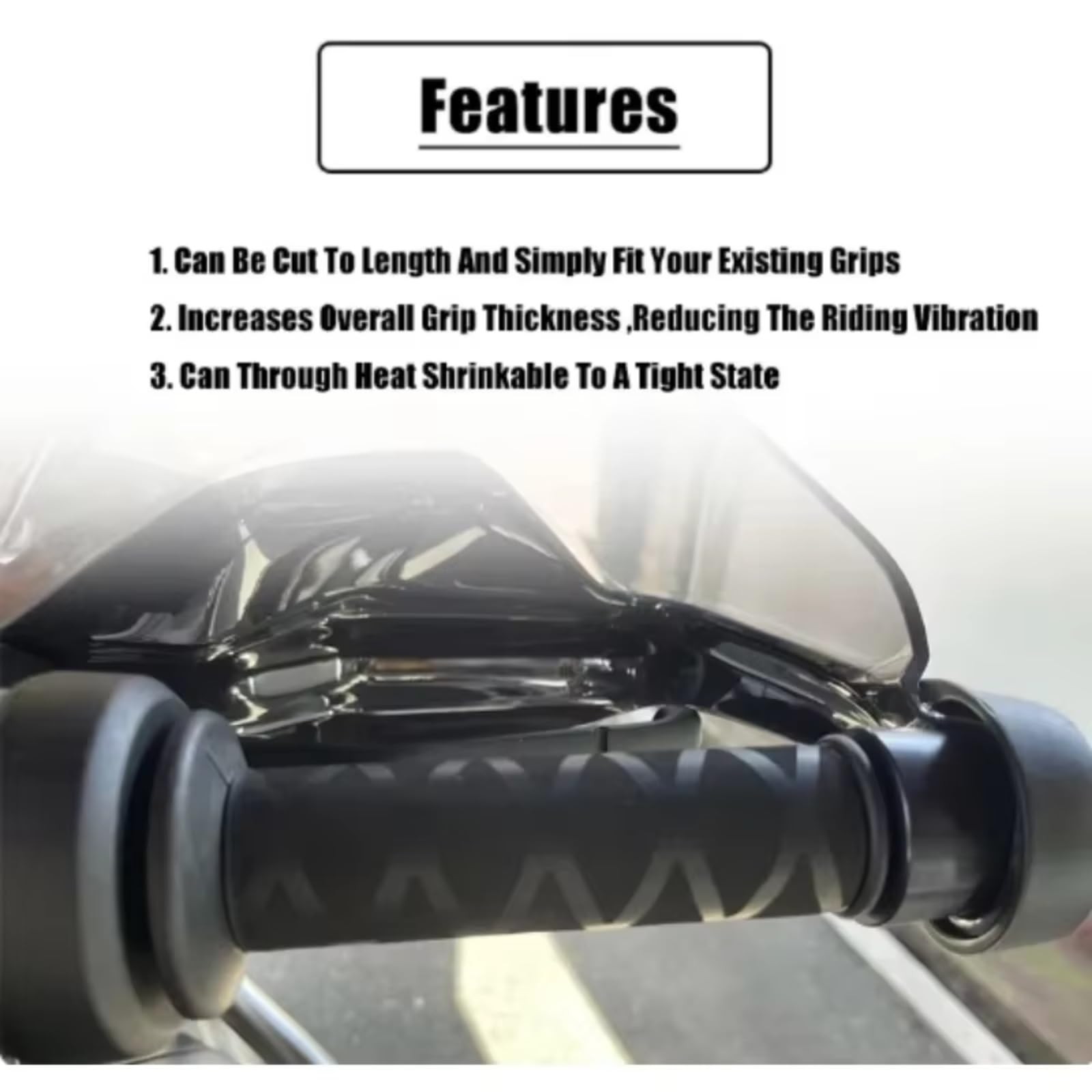 Fundas Agarre Manillar Motocicleta Vibración Para Para F750GS Empuñadura motocicleta | Fundas para manillar de motocicleta, fundas de agarre para manillar de espuma antivibración(Handlebar-Blue)