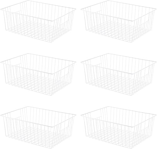 Miniatura 12 de Contenedores organizadores verticales para congelador, cestas de congelador para congelador de pie de 14, 15 pies cúbicos, cestas de almacenamiento