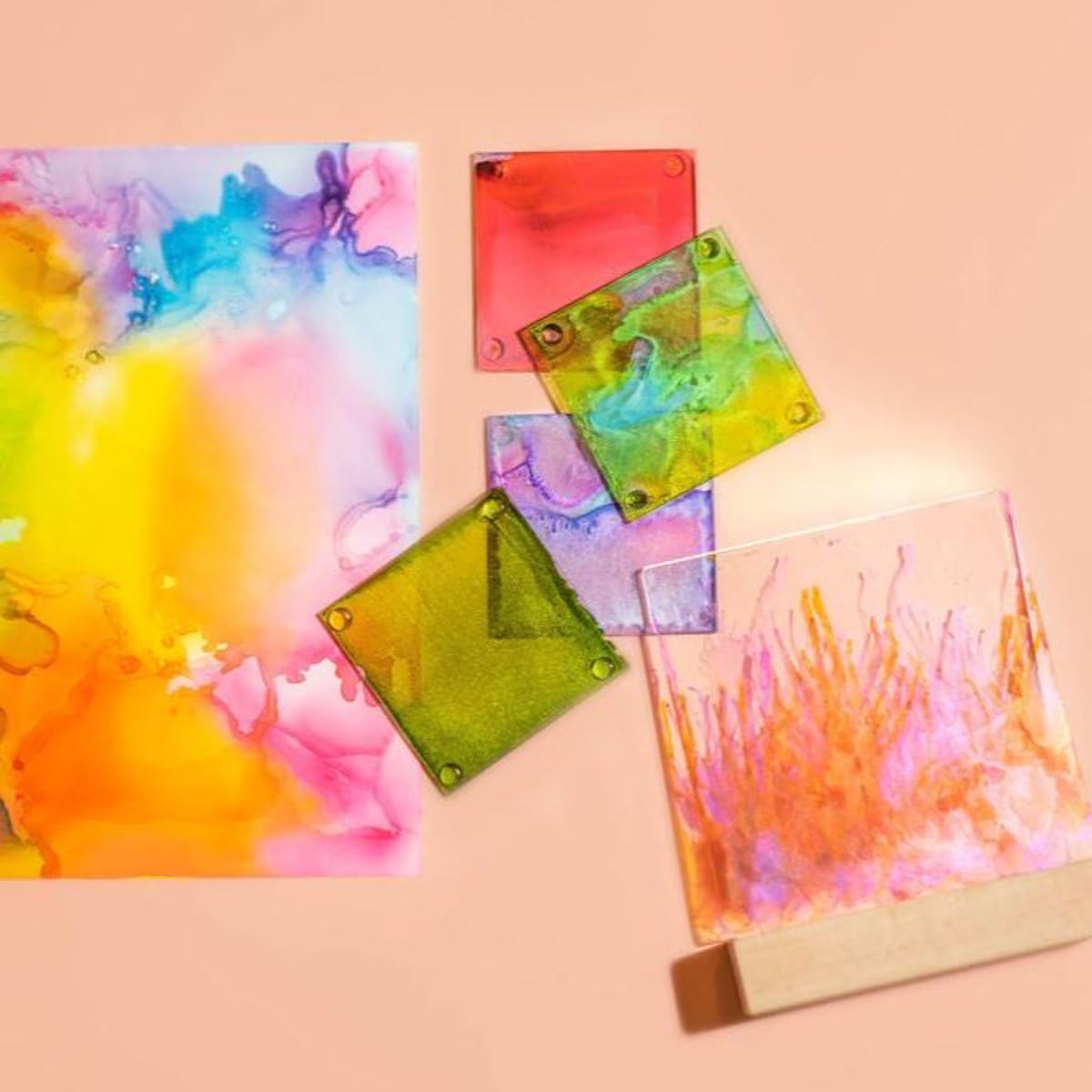 Adults & Crafts LED Light Frame Alcohol Ink Kit