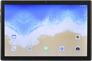 Tablet de 10,1 Polegadas, Android 12 HD Octa Core Tablet 8 GB RAM 128 GB ROM Câmera Frontal de 8 MP e Traseira de 13 MP Bateria de 5800 MAh 4G LTE 5G WiFi Tablet, Cinza (plugue americano)