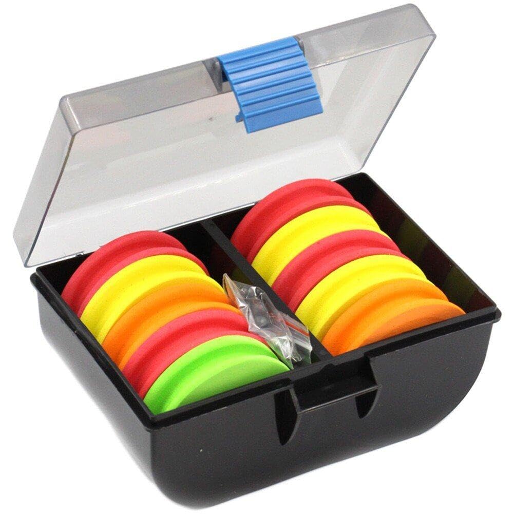 Fituenly As Shown 10Pcs Spools Carp Fishing Rig Winders Fishing Winding Board Rig Fishing Line Spool Kit Winder Case Line Accessories For Sea Fishing Rig Winders Storage
