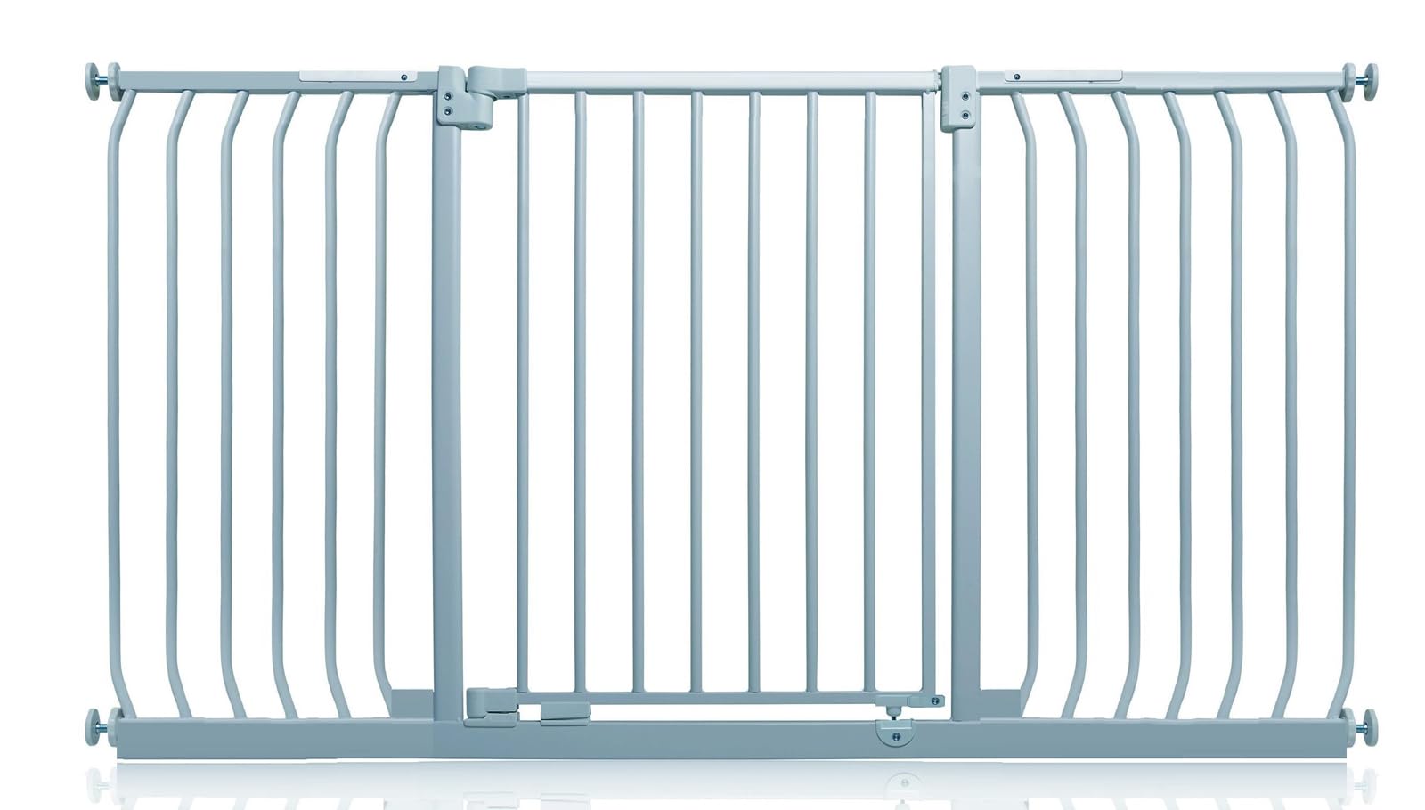 Safetots Elite Pressure Narrow Safety Gate, 65.5cm - 74.5cm, Matt White, Narrow Pressure Fit Stair Gate, Baby Gate for Doors Hallways and Spaces, Safety Barrier, Easy Installation — view 74