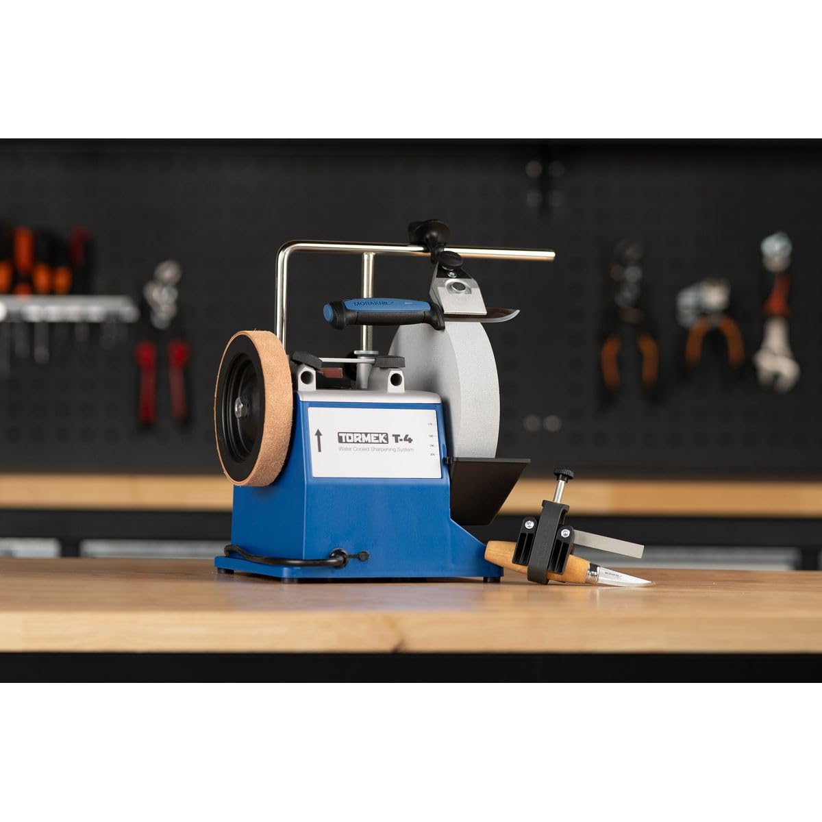Tormek Nassschleifmaschine SuperGrind T4 inkl. 2 Messervorrichtungen limitiert