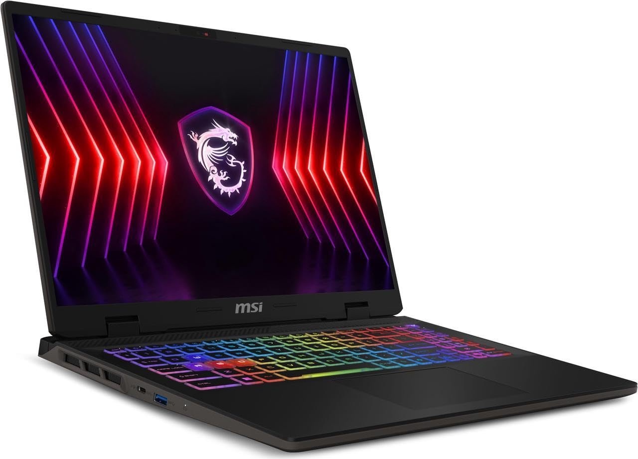 MSI Sword 16 HX Gaming Laptop, Intel Core i7-13700HX, RTX 4070 8GB