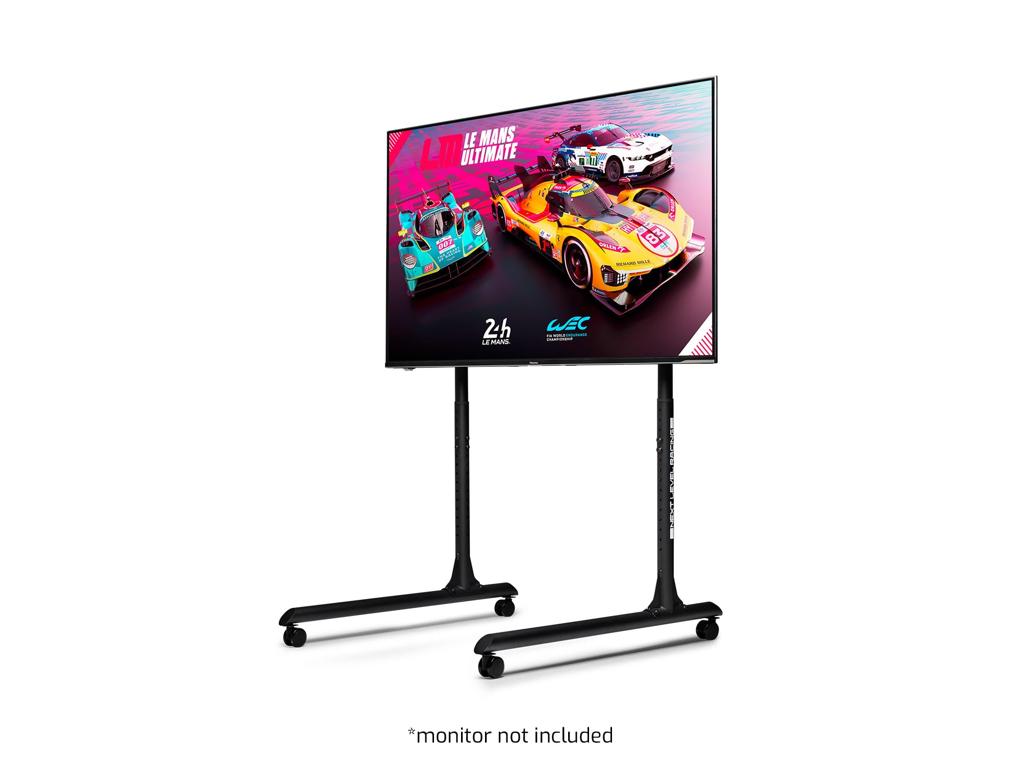 Next Level Racing Round Tube Freestanding Single Monitor Stand (NLR-R010) - 4