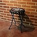 Vintage Parts 323926 Folding Jack Daniel’s Whiskey Bottle Cap Stool or Side Table
