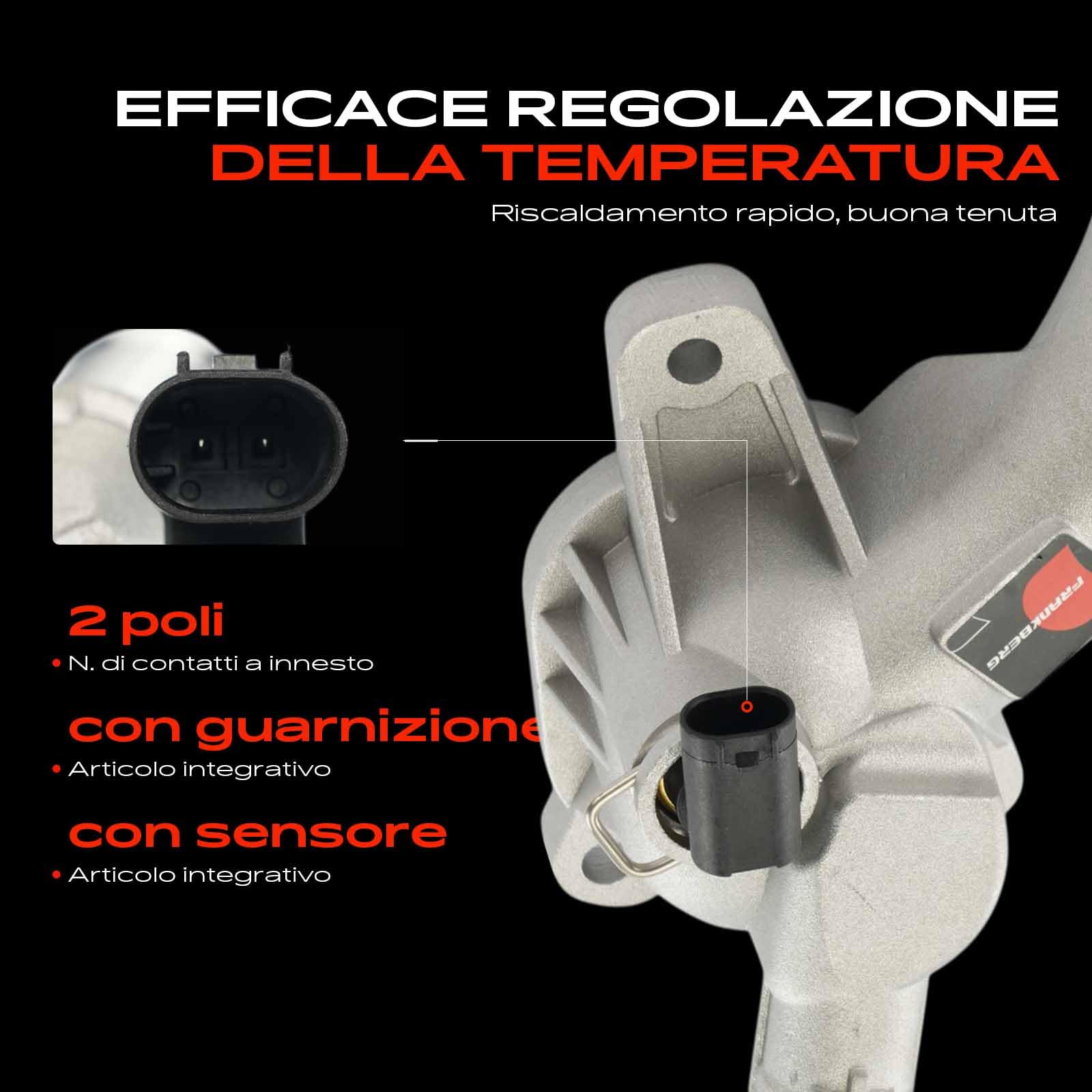 Frankberg Tubo di distribuzione del riscaldamento Uscita tubo Benzina Compatibile con Mokka/Mokka X J13 1.4L Zafira Tourer C P12 1.4L Meriva B MPV S10 1.4L Adam M13 1.4L Astra J GTC 1.4L 902-846