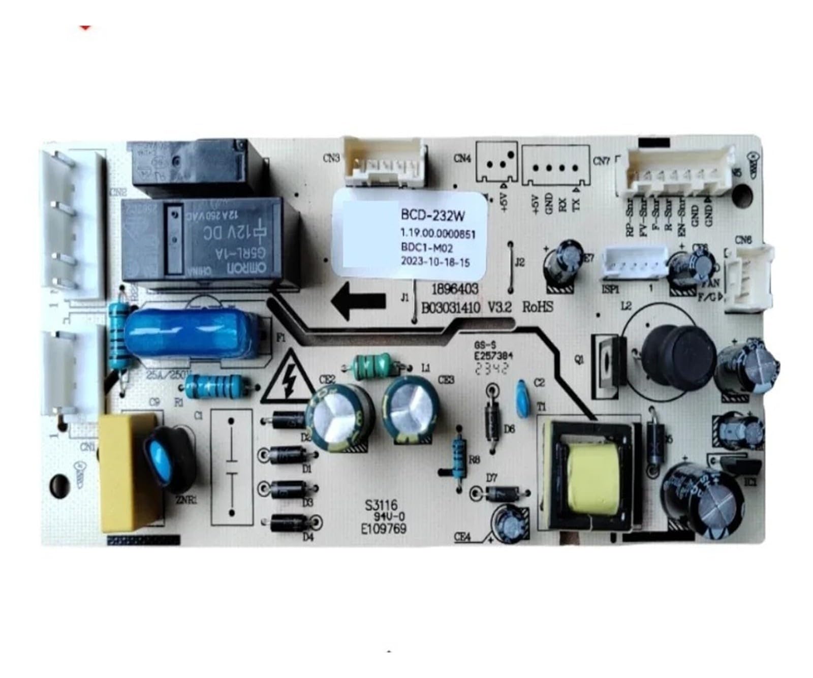 Refrigerador BCD-232WG2DC Placa De Computadora BCD1-M02 Piezas De Repuesto for Refrigerador Placa PCB for Refrigerador Componentes De Repuestos for Refrigerador