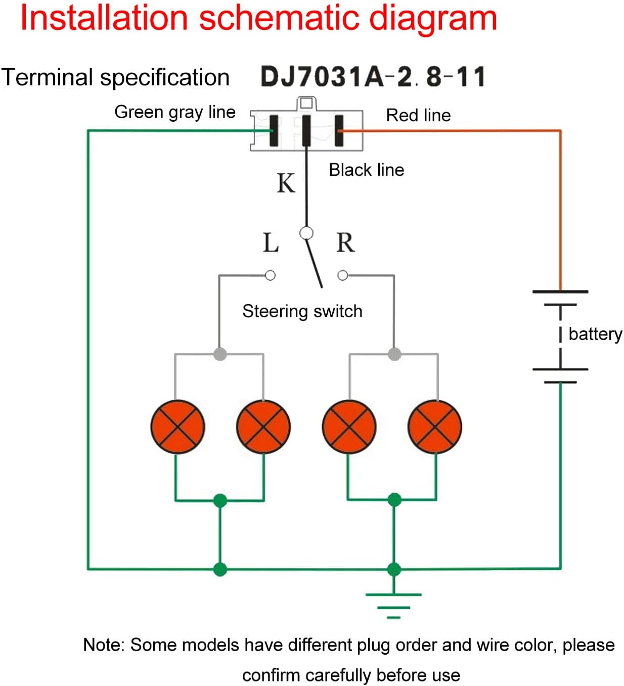 Oumefar DC12.8V Motorcycle LED Flasher Relay, Turn Signal LED Turn Relay Replacement for 100, for CB650SC CX650C VT700C CB700SC VF700F RVF750R