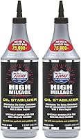 Lucas Oil 10118 High Mileage Oil Stabilizer 1 Quart - Revives Worn Engines, Cuts Noise & Oil Use