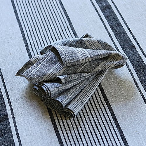 Servilletas de lino LinenMe para cenas elegantes y mesas modernas 4