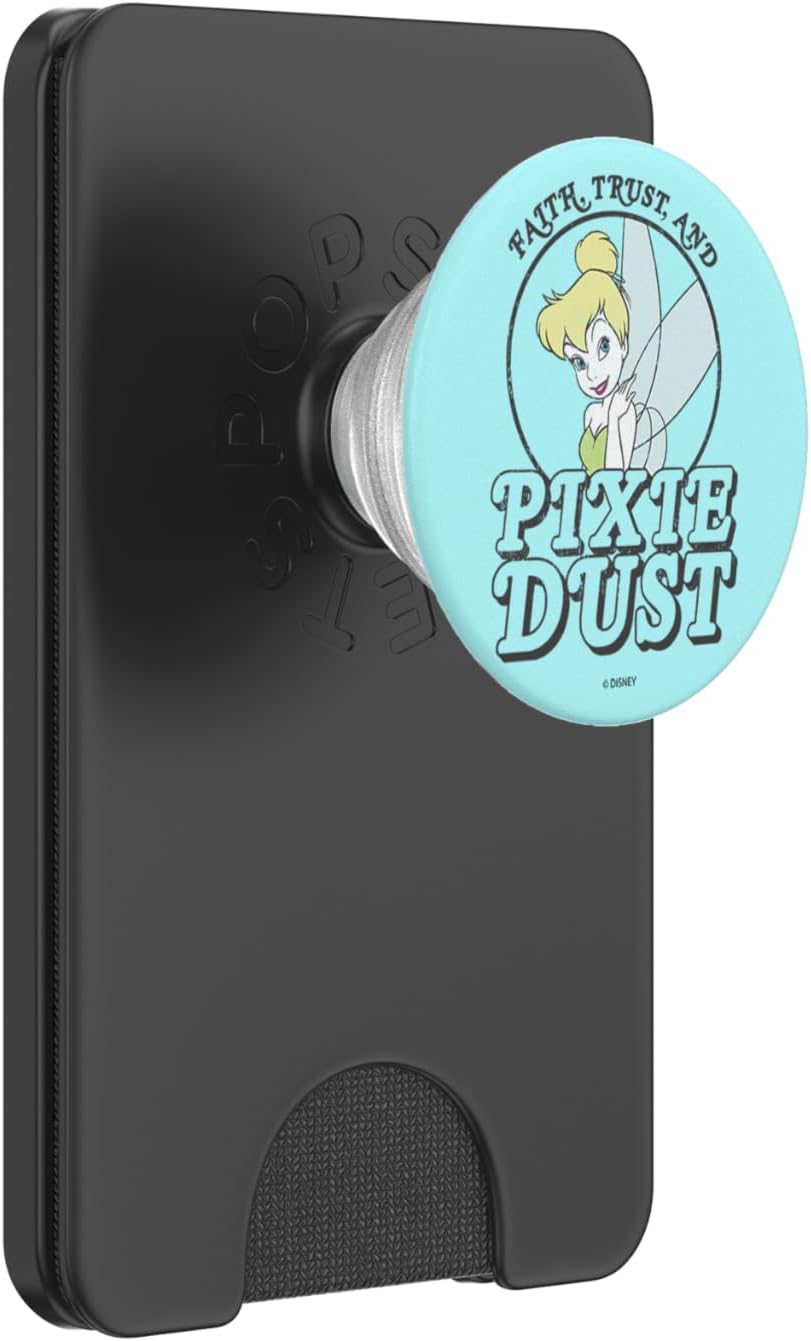 Disney Peter Pan Tinkerbell Faith Trust and Pixie Dust PopSockets PopGrip for MagSafe