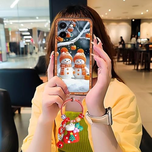 Lulumi-Phone Case Compatible with VIVO Y28 4G, Cover Dirt-resistant Anti-dust TPU Silicone Back Cover Cute Anti-knock Elk deer W