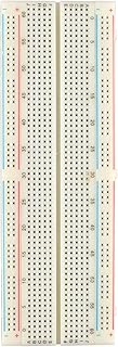 HALJIA Solderless Plug-in BreadBoard, 830 tie-points, 2 Power lanes, 200PTS, 16.5 x 5.4 x 0.85 cm Compatible with Arduino Raspberry Pi DIY Etc